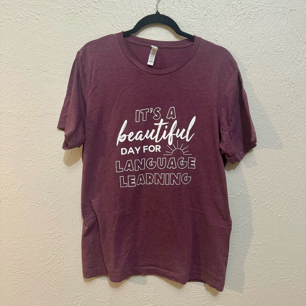 🌴 Purple Graphic T-Shirt